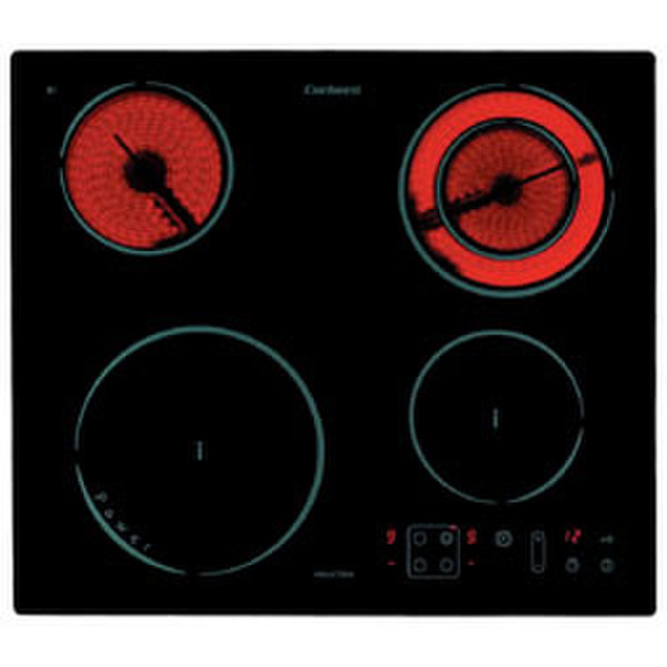 Corbero V 442 DR Eingebaut Electric hob Schwarz