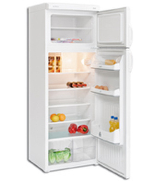 New-Pol NED 167 freestanding 311L White fridge-freezer