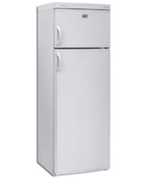 New-Pol NED 167 AL freestanding 311L Silver fridge-freezer
