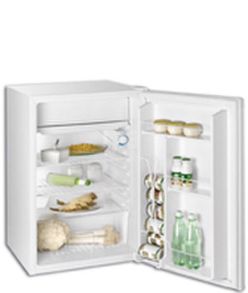 New-Pol NEM 84 freestanding 122L White combi-fridge
