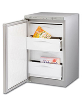 New-Pol NEV 87 CIX freestanding Upright 130L Stainless steel freezer