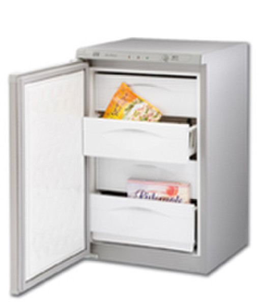 New-Pol NEV 87 CIX freestanding Upright 130L Stainless steel freezer