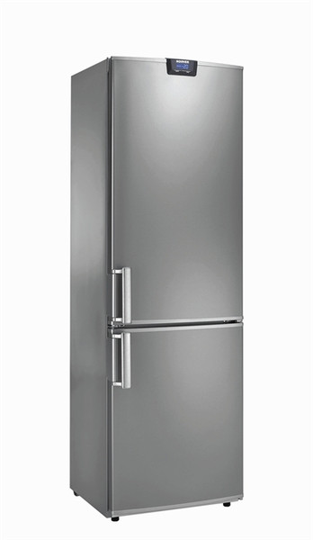 Hoover HNC 2076 L freestanding Stainless steel fridge-freezer