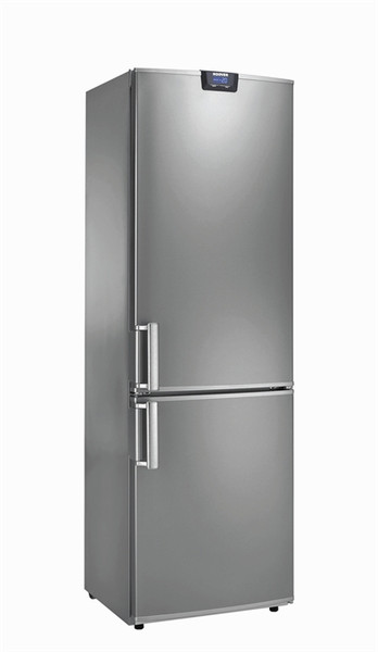 Hoover HNC 1876 L freestanding Stainless steel fridge-freezer