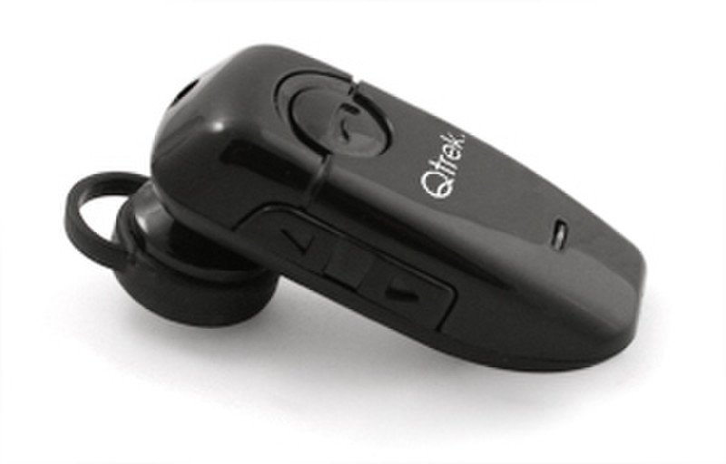 Qtrek BLUETALKR mini Монофонический Bluetooth Черный гарнитура мобильного устройства