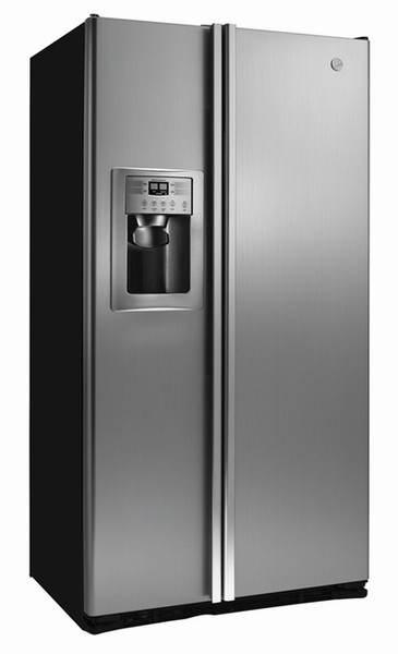 Hoover HSXS 5085 freestanding Stainless steel side-by-side refrigerator