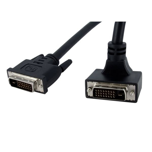 StarTech.com 6 ft 90° Upward Angled Dual Link DVI-D Monitor Cable - M/M DVI cable