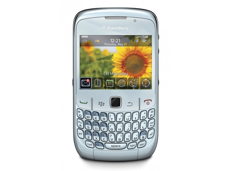 BlackBerry 8520 Curve 2.46Zoll 320 x 240Pixel 106g Blau Handheld Mobile Computer