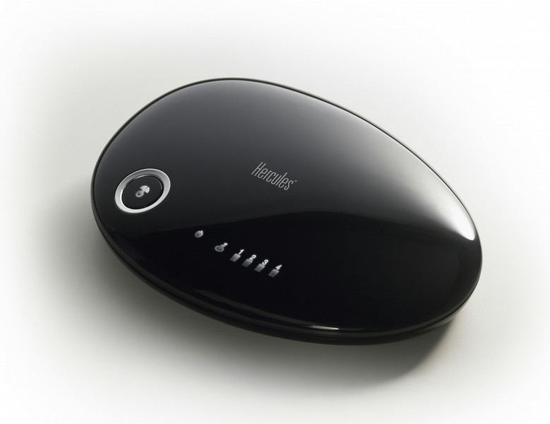 Hercules HWNRi-300 + HWNUm-300 Gigabit Ethernet Black,Grey wireless router