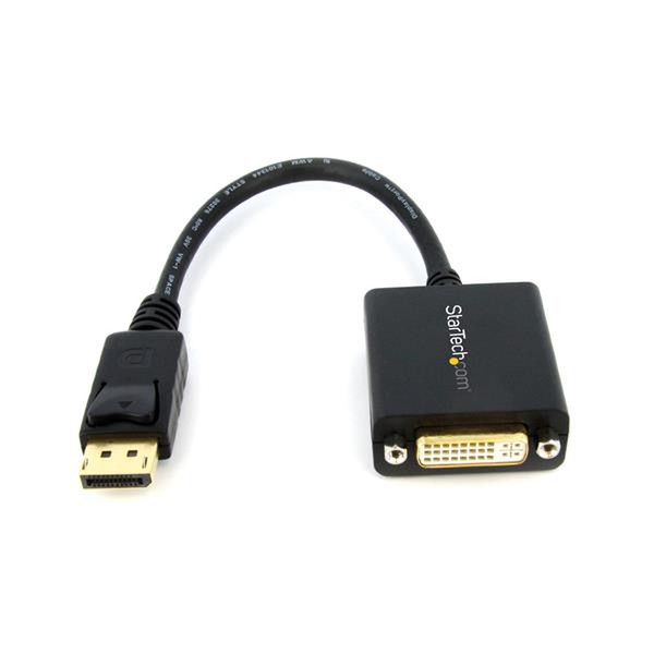 StarTech.com DP2DVI2 DisplayPort DVI Черный кабельный разъем/переходник