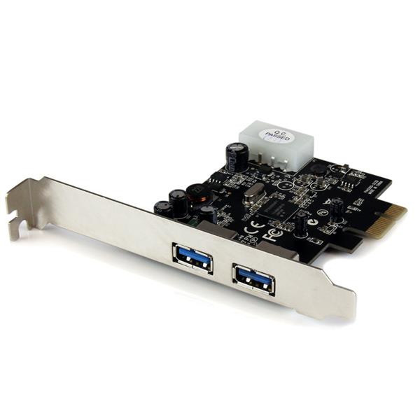 StarTech.com 2 Port USB 3.0 PCI Express Schnittstellenkarte mit UASP Unterstützung