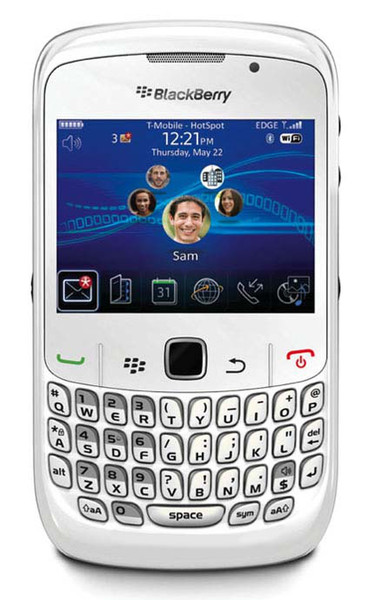 BlackBerry Curve 8520 Weiß Smartphone