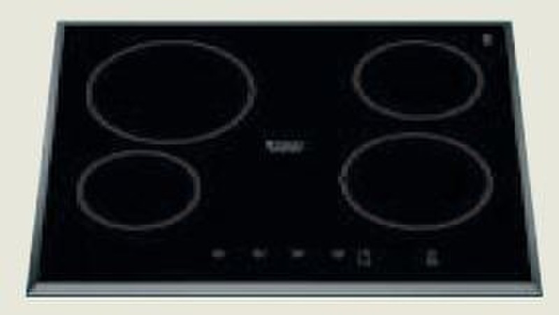 Hotpoint KRO 642 D Z Eingebaut Ceramic hob Schwarz Kochfeld