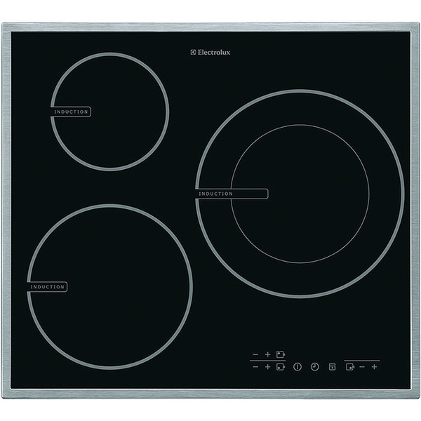 Electrolux EHD 60010 X Встроенный Induction hob Черный