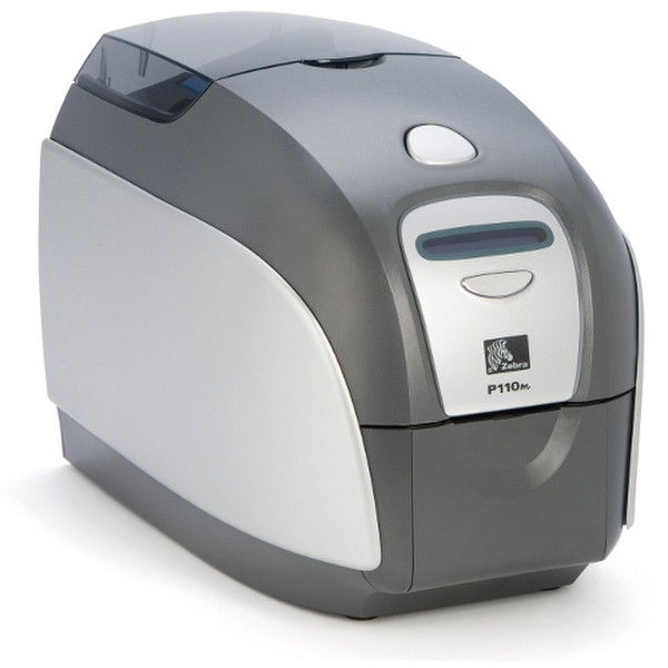 Zebra P110i Thermal transfer Colour 300 x 300DPI Grey label printer