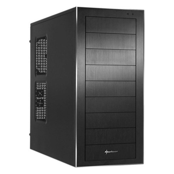 Sharkoon Rebel9 Aluminum Midi-Tower Schwarz Computer-Gehäuse