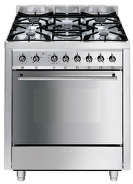 Smeg C7GVXI Built-in Gas hob Stainless steel cooker