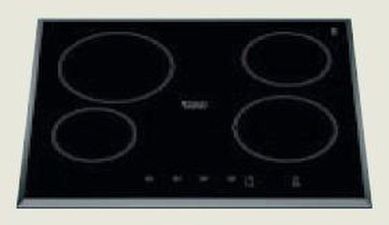 Hotpoint KRA 640 B Eingebaut Ceramic hob Schwarz Kochfeld