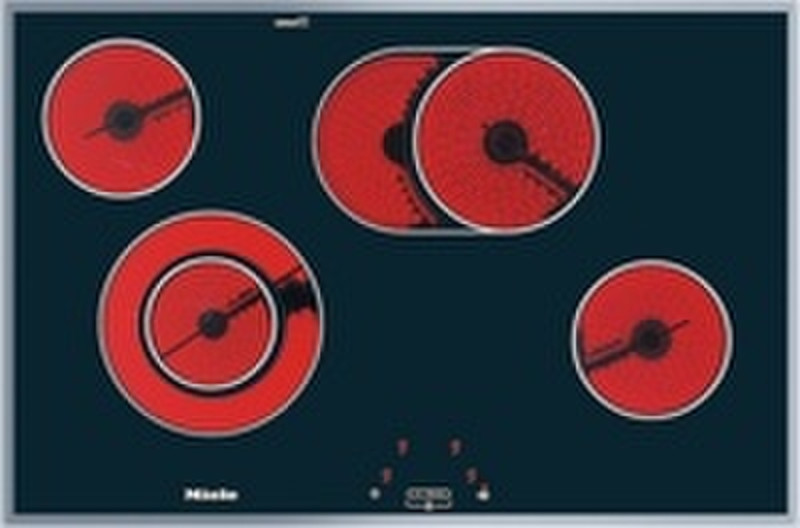 Miele KM 507 Встроенный Ceramic hob Черный