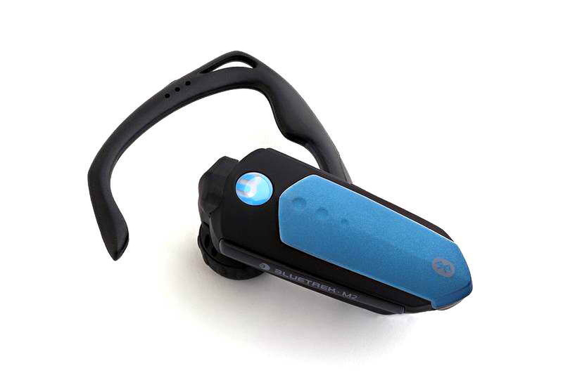 Bluetrek M2 blue Monaural Bluetooth Black,Blue mobile headset