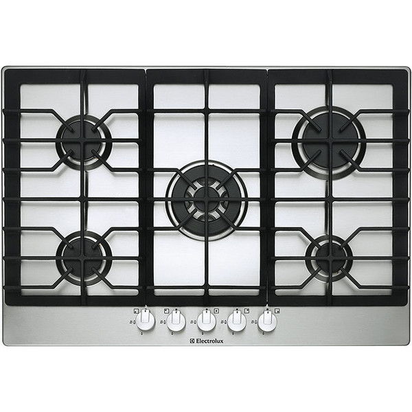 Electrolux EHG 7830 X Настольный Gas hob Cеребряный плита