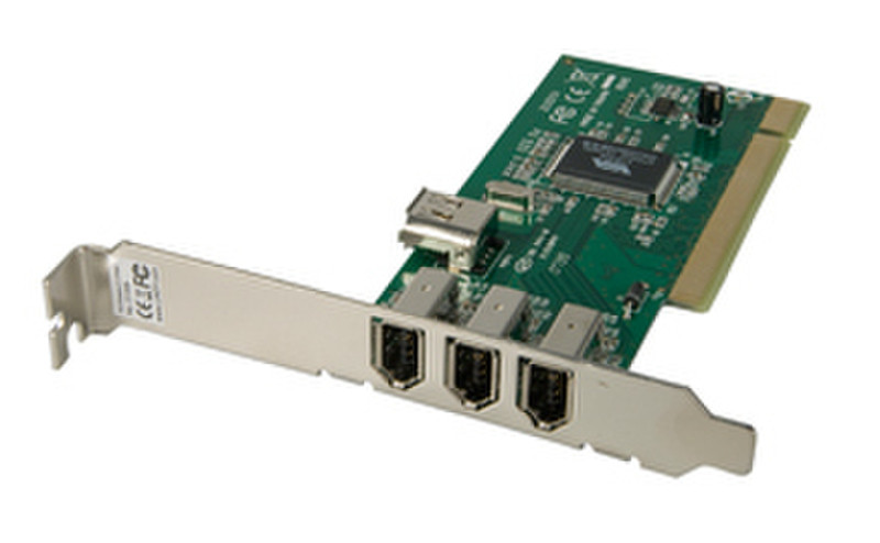 Lindy 4-Port FireWire Card interface cards/adapter