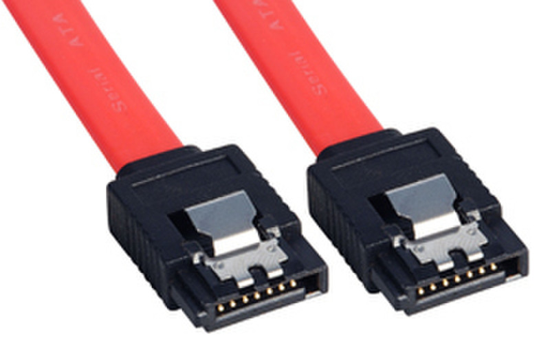 Lindy 0.2m SATA Cable 0.2m SATA SATA Rot SATA-Kabel