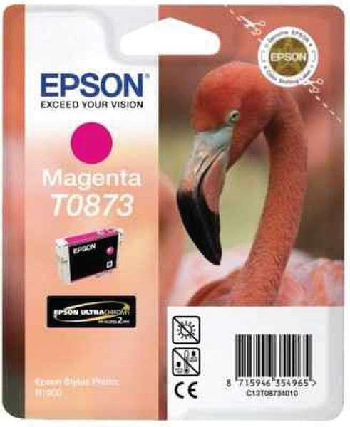 Epson T0873 magenta ink cartridge