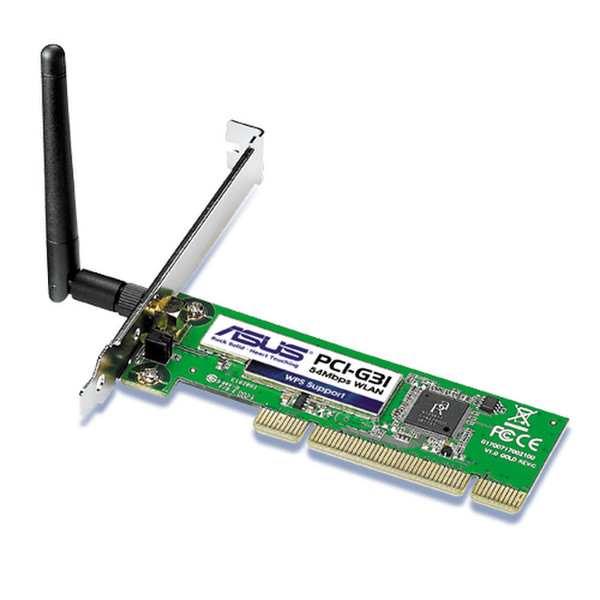 ASUS PCI-G31 Внутренний 54Мбит/с сетевая карта