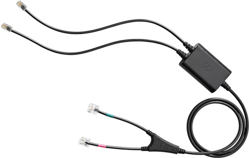 Sennheiser CEHS-CI 01 2 x RJ-11 2 x RJ-11 Black cable interface/gender adapter