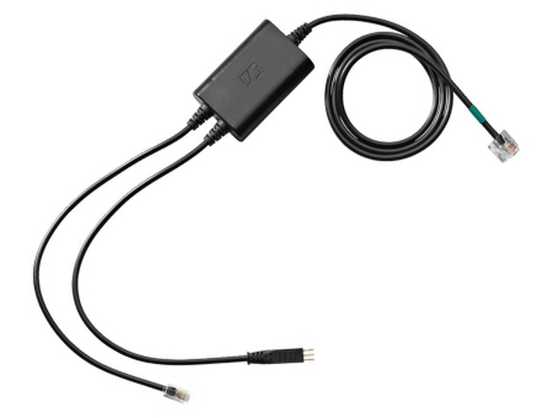 Sennheiser CEHS-PO 01 Polycom 2 x RJ-11 Black cable interface/gender adapter