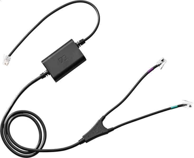 Sennheiser CEHS-AV 01 RJ-11 RJ-11 Black,Transparent cable interface/gender adapter