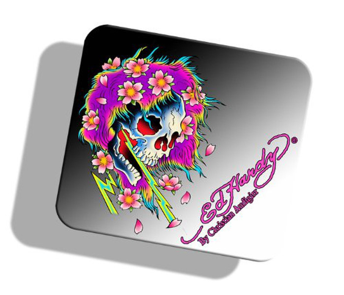 Ed Hardy Beautiful Ghost Grey,Multicolour,Pink,White mouse pad
