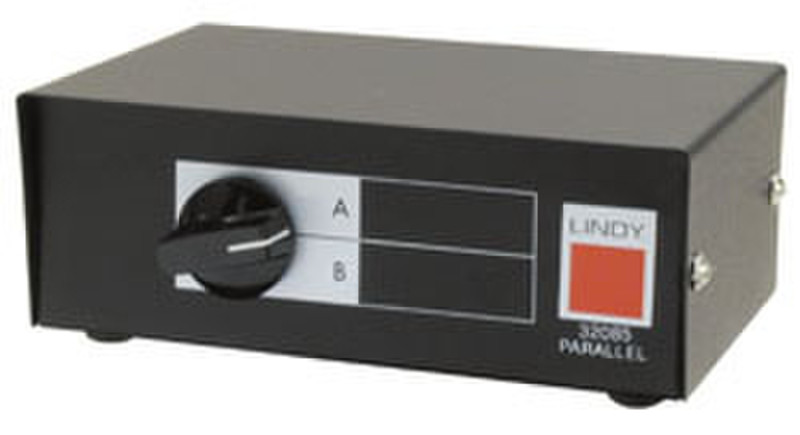 Lindy Black Series Manual Switch Black KVM switch
