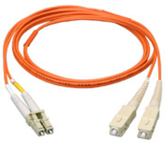 Lindy LWL Duplex LC / SC 62,5/125, 5.0m 5m LC SC Orange Glasfaserkabel