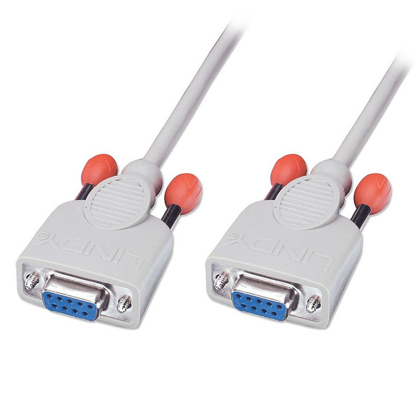 Lindy Sub-D/Sub-D 2m 2m Sub-D Sub-D White serial cable