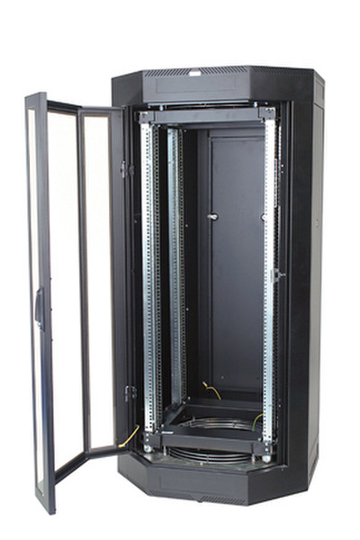 Lindy 19 "- stand cabinet 42U Octagon Schwarz Rack