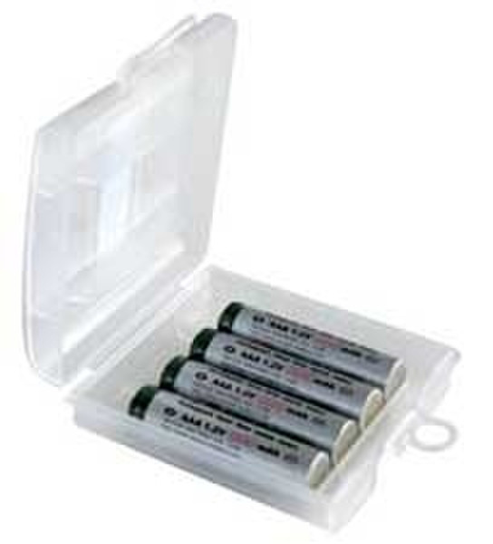 Lindy 4x NiMH Rechargeable Battery Nickel-Metallhydrid (NiMH) 800mAh 1.5V Wiederaufladbare Batterie