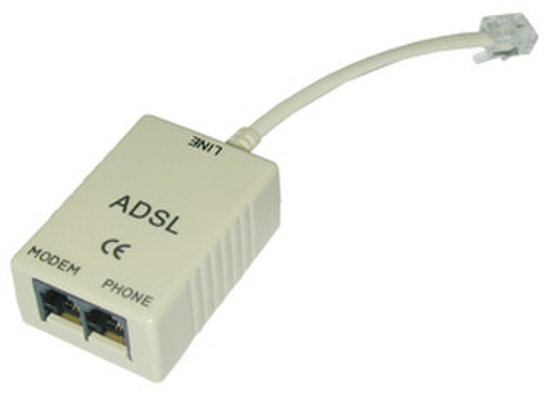 Lindy ADSL-Splitter Серый сетевой разделитель