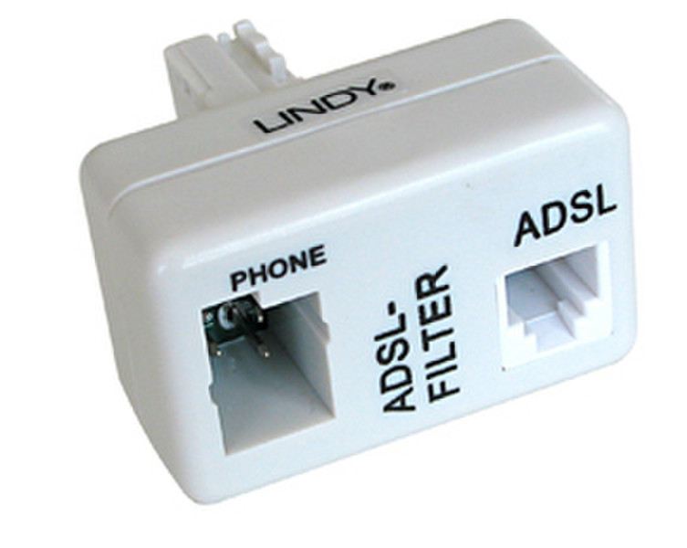Lindy DSL-Filter Weiß Netzwerksplitter