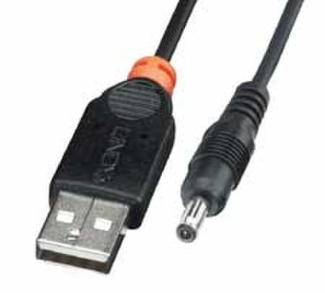 Lindy USB Charger Cable Черный дата-кабель мобильных телефонов