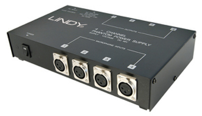 Lindy 6124 Black power adapter/inverter
