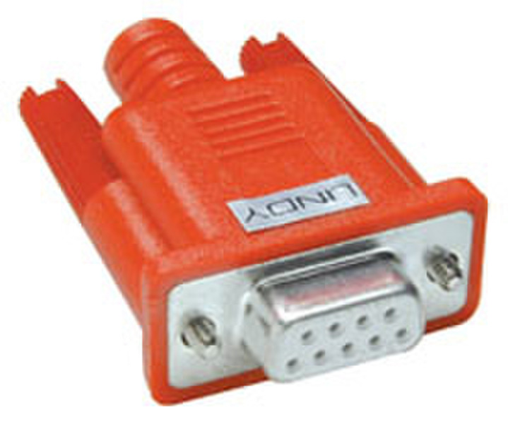 Lindy Serial LoopBack Connector (9 Way D Female) Serial 9p D F Красный коннектор