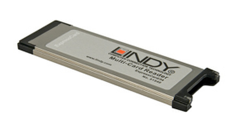 Lindy Multi-Card Reader Серый устройство для чтения карт флэш-памяти