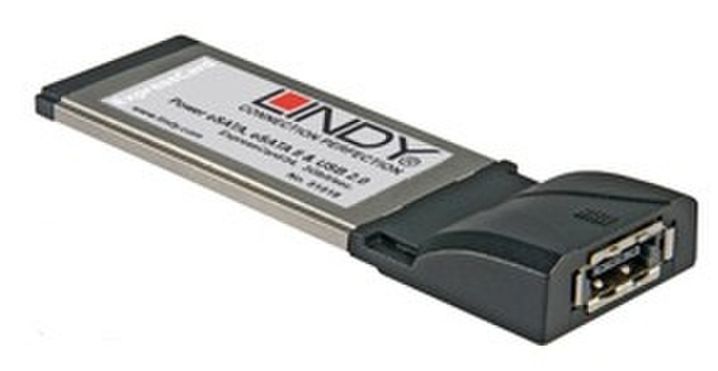 Lindy Combo Power + eSATA II + USB 2.0 Card Schnittstellenkarte/Adapter