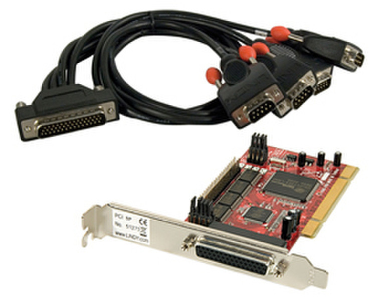 Lindy RS-232 PCI Card Schnittstellenkarte/Adapter