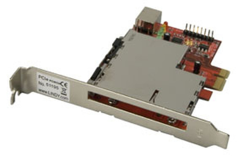 Lindy PCIe ExpressCard Adapter interface cards/adapter