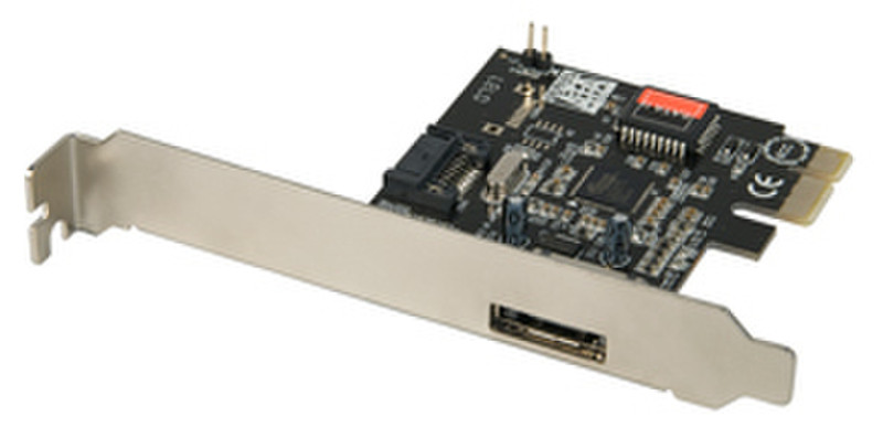 Lindy 2-Port PCIe SATA-II Card Schnittstellenkarte/Adapter