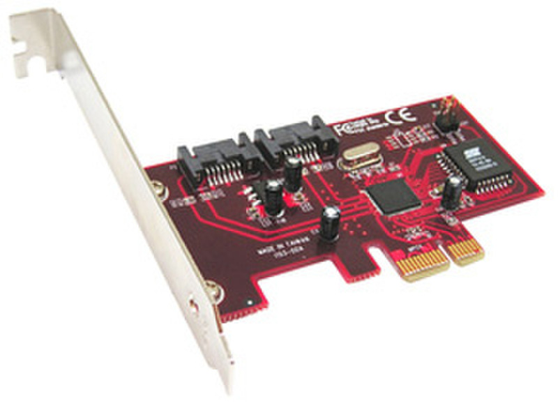 Lindy 2-Port SATA II Card интерфейсная карта/адаптер