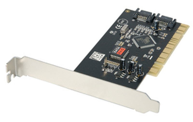 Lindy 2-Port PCI SATA Card Schnittstellenkarte/Adapter